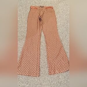 FRIPONNE Paris designer brown pants size 38 / Made in France